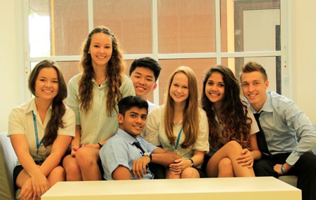 Fern Maxwell (2nd from right) scored 40 points and will study Psychology at University.