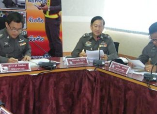 In a meeting with all of Region 2’s local police commanders, Gen. Wuthi Liptapanlop ordered a renewed crackdown to solve Pattaya’s worsening traffic.