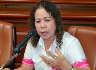 Manee Kerdruang, president of the Thai Masseuse Club on Dongtan Beach.