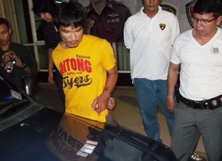 Pattaya police arrested Wirat Phophon for possession of illicit drugs.