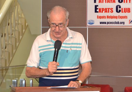 Dr. Iain Corness provides the PCEC with information about medical tourism to Thailand; noting that although there are many statistics bandied about, they are at best guesses since no one is separating out the medical tourists from the expats or the people on holiday.