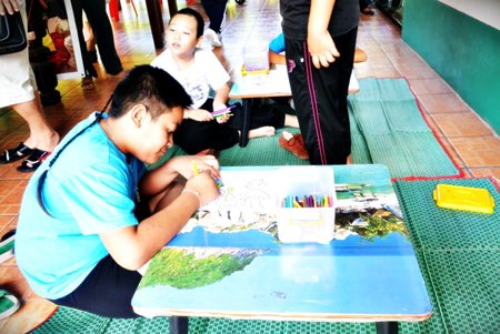 Additional activities included drawing & coloring.