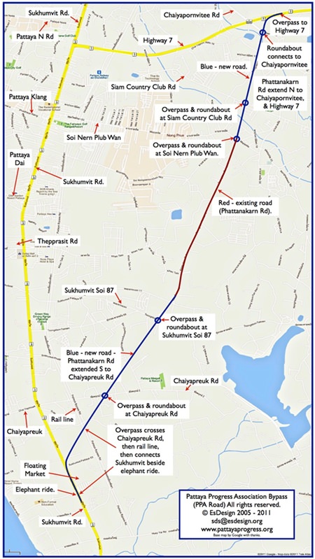 Stuart’s design for a Pattaya Bypass won a Bronze Medal. The design would eliminate 7 traffic lights between Sattahip and Bangkok, and would provide and extra 200% of the capacity of Sukhumvit Rd, important considering the disruption anticipated due the tunnel construction. There are strategic and safety advantages to building the Bypass, and it will help develop the access starved Eastern Suburbs of Pattaya. Additionally, it will save time, fuel and lives, Stuart said.