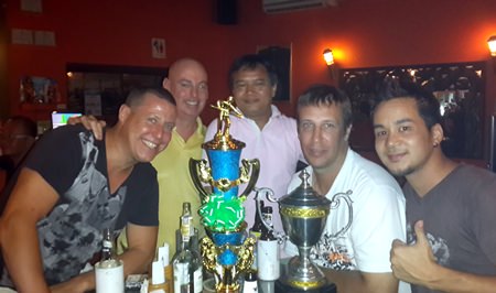 League champions: Aussie Alleys.