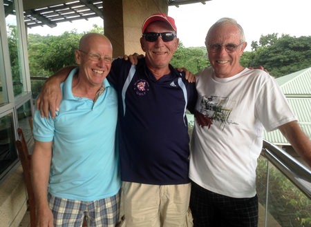John Davis, Russell Calcutt & Ken Hole.
