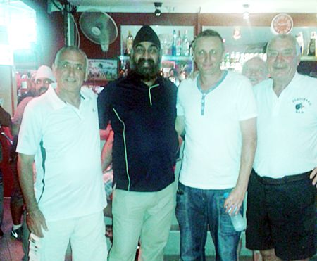 Alistair, Aman, Christian and Peter.