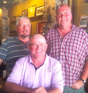 Thierry Danzas & Brad Sproxton with Lasse Pettersen.