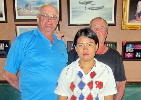 Alan Sullivan and Reg Cochrane with one of Bert’s finest.