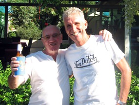 Trevor Taylor and Neil Harvey.