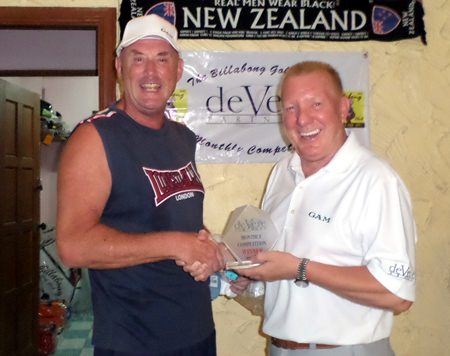 Kevin Hamilton with Brian Chapman from DeVeres.