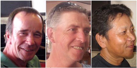 (From left) Markku Tynell, Peter Buckley and Shuichi Kodaka.