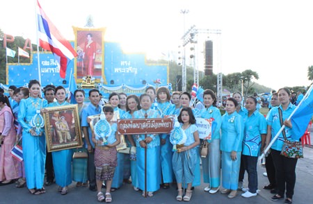 Pattaya Women’s Development Group attends the ceremony