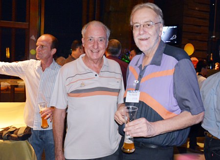 Dr. Iain Corness and Chris Thatcher, Vice Chairman of the BCCT.