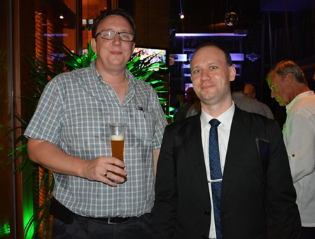 Roland Schellenberger, Managing Director of the Thai-German Supplies Co., Ltd., and Michael Damm, Managing Director of the D3 Consulting Co., Ltd.