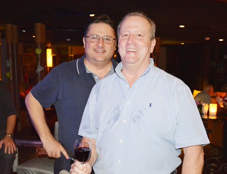 Bob Graviano, Senior Director of Celestica, and Barry Crawford, Supply Chain Director of Triumph Aviation Services Asia Ltd.