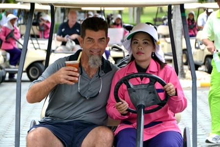 Time for a cheeky refreshment before the off.