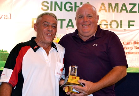 Bobby Taylor (right) – winner of Division 3.