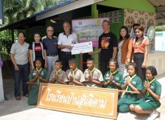 Recently, we provided funds for additional toilets to be built at Santikam School in Nong Plalai.