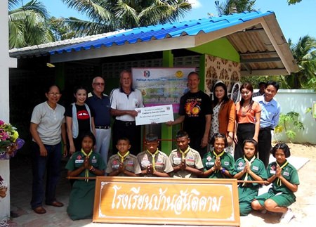 A big thank you from some of the children.