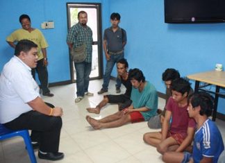 Drug-addicted fishermen threaten captain Five Cambodian were arrested for threatening to kill their captain if he didn’t return to port so they could buy drugs.