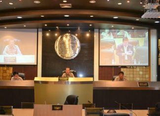 City Hall has approved spending of an additional 56 million baht for roadwork, flood prevention, and waste collection.