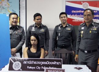 Suranart Suyajai was arrested for assault with a spiked heal, causing 13 stitches to the head of an American tourist.