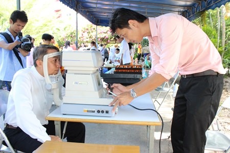 This year’s project also offered free health, dental and eye exams.