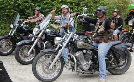 These superbikes could be heard a long time before they were seen.