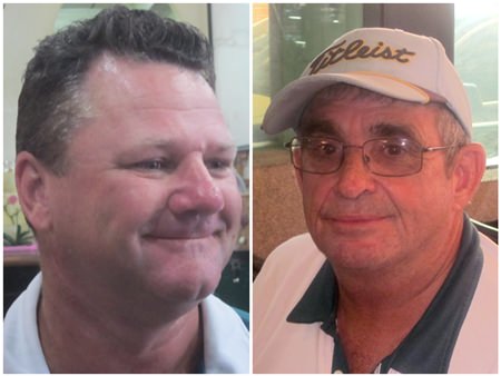 (From left) Rodney Nabbe and Philip Cass.