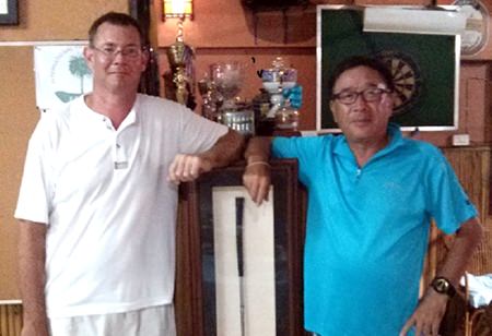 Birthday Bash winners: Jesper Hansen and Akifumi Tate.