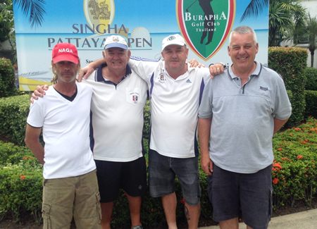 Niall Stuart, Mike Gosden, Andrew Allen & Ken Graham.