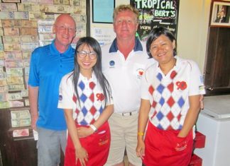 Tuesday’s winners with two of Bert’s finest.