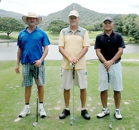 Murray Edwards, David Thomas and Masashi Iizumi.
