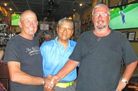 Phil, Ishi and Thierry back at TGC.