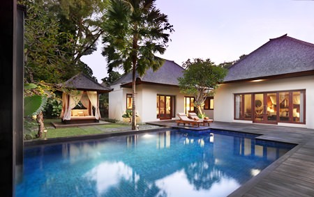 Two-bedroom luxury pool villas at Centara Grand Villas Nusa Dua, Bali, Indonesia.