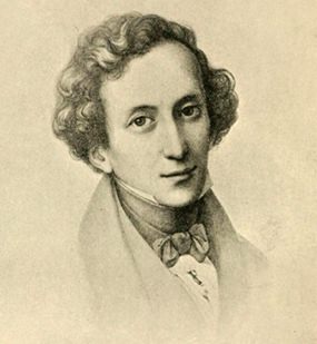 Mendelssohn at 26 (Pencil Drawing by Mücke).