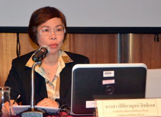Phitikarn Sittidej, deputy director of the ministry’s Department of Rights and Liberties Protection, chaired the Justice Ministry seminar in Pattaya.