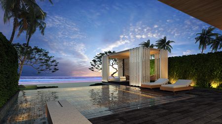 The stunning environment and spectacular vistas at Rosewood Clearwater Bay on Hainan Island are designed to be seamlessly integrated into the resort’s concept.