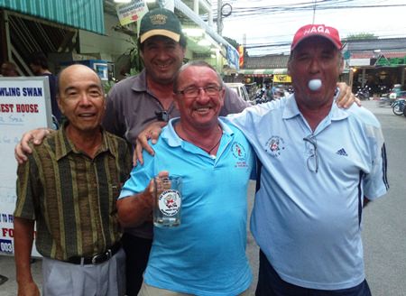 Mashi Kaneta, Ron Gillett, Fred Dineley & Sandy Leiper.