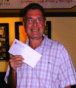 D Flight winner - Clive Mullins.