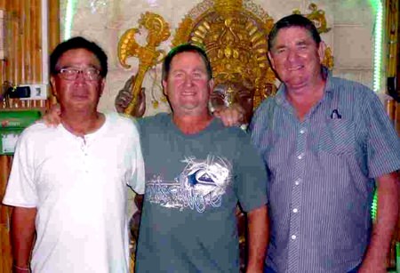 Monday’s top four: Andrew Purdie, Jon Batty, Ken Grimes and David Thomas.