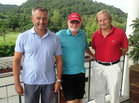 Marco Beer, Dave Neal & Mike Allidi.