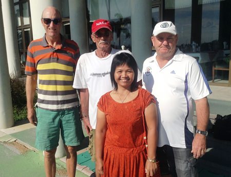 Bill Steinman, Dennis Jackson, Samorn Tanamsri & Andrew Allen.