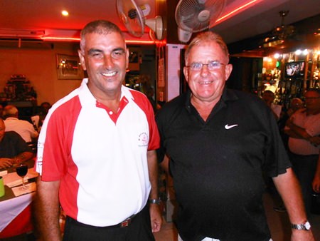 B Flight Winner - Barry Copestake.