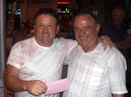 Scramble winners Paul Smith & Tom Byrne.