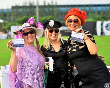 Fashion police hand out tickets for style on Ladies Day.