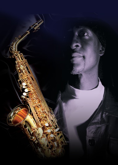 Jazz saxophonist Alvin Davis.