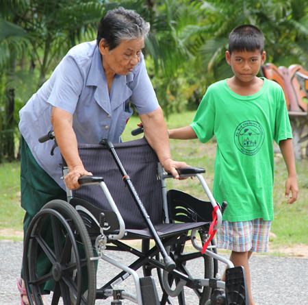 It was good for the children to meet their elders.