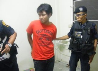 Prapas Sondee has been arrested for stealing a mobile phone from a patient at Banglamung Hospital