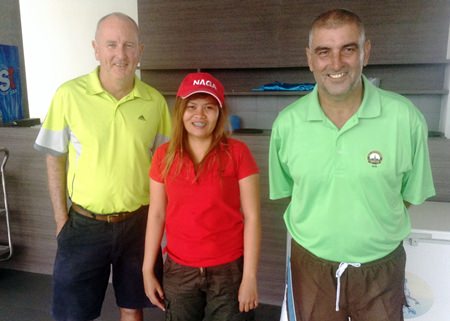 David Cartwright, Duangjai Tusagad & Mark West.